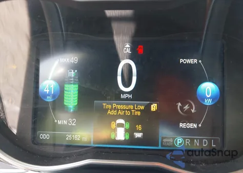 2016 Chevrolet Spark Ev 2Lt из США, поврежденный, VIN KL8CL6S07GC617174